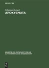 book: Apoxysmata