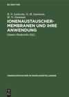 Ionenaustauschermembranen und ihre Anwendung