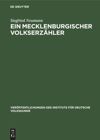 book: Ein Mecklenburgischer Volkserzähler