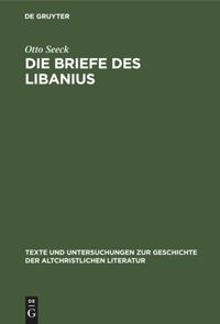 book: Die Briefe des Libanius