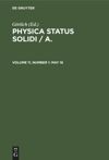 Volume 11, Number 1 May 16