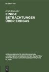 book: Einige Betrachtungen über Erdgas