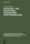 book: Katalyse – Ein Hauptweg chemischer Stoffwandlung