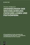 book: Anwendungen der Wechselwirkung zwischen lonen und Festkörpern
