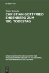 book: Christian Gottfried Ehrenberg zum 100. Todestag