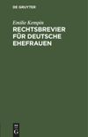 Rechtsbrevier für deutsche Ehefrauen