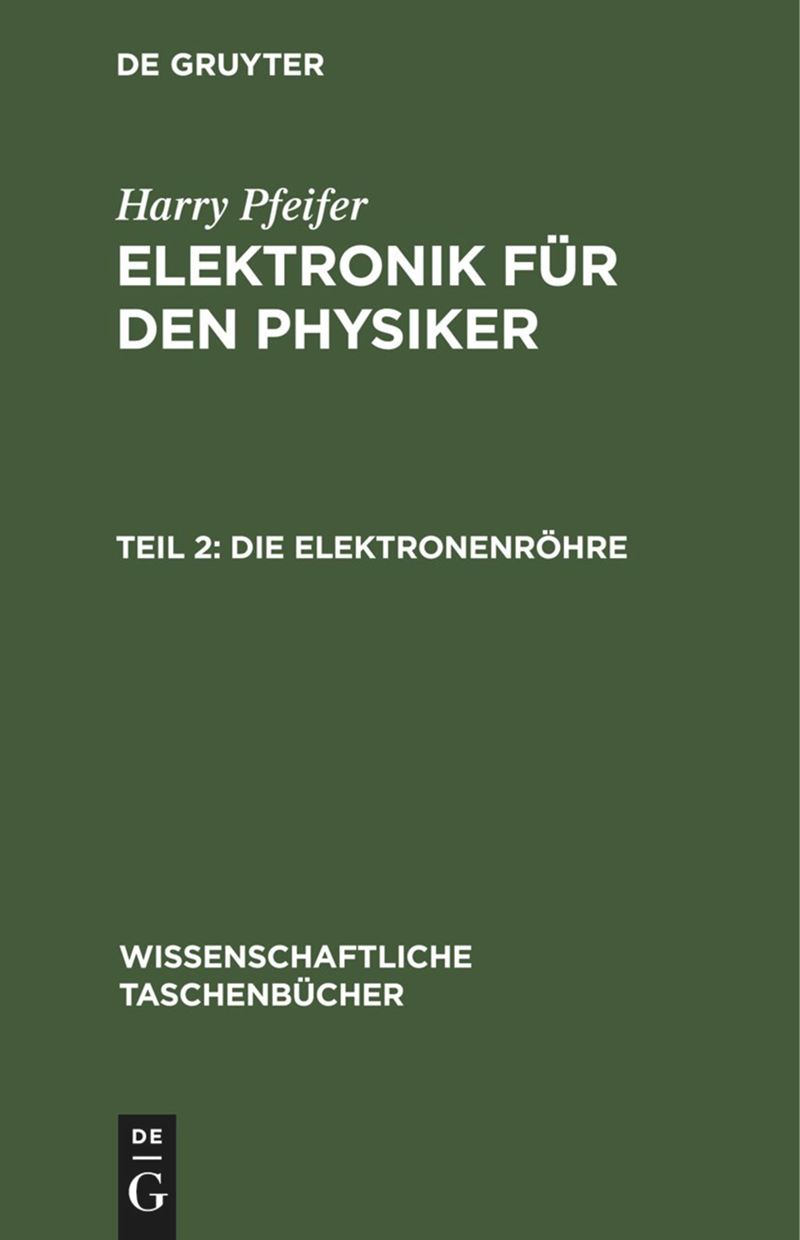 book: Teil 2 Die Elektronenröhre