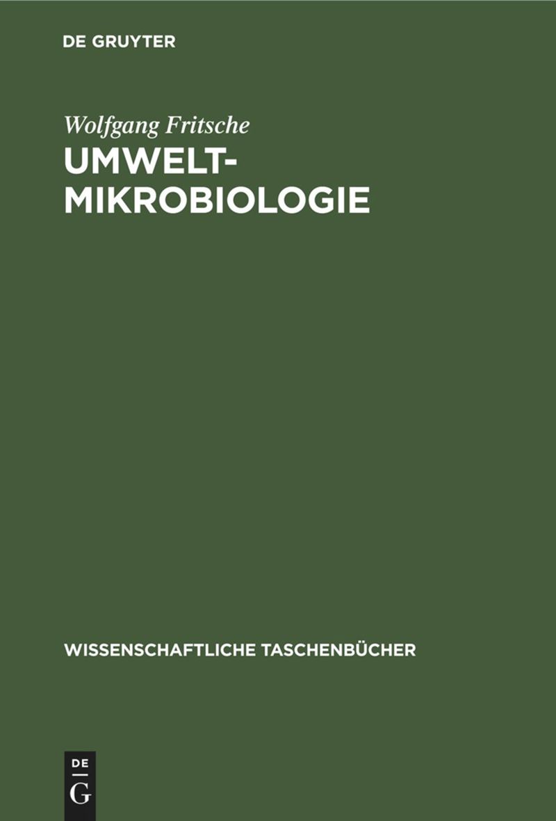 book: Umwelt-Mikrobiologie