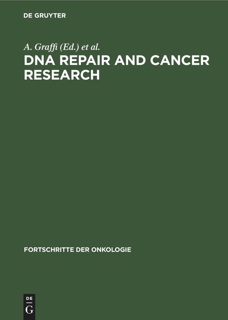 book: DNA Repair and Cancer Research
