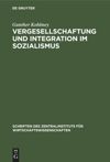 book: Vergesellschaftung und Integration im Sozialismus