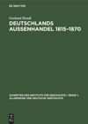 book: Deutschlands Aussenhandel 1815–1870