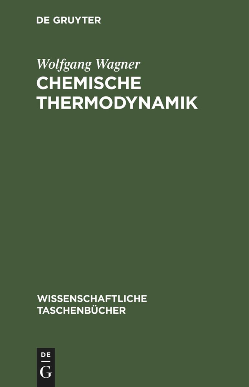 book: Chemische Thermodynamik