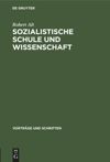book: Sozialistische Schule und Wissenschaft