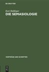 book: Die Semasiologie