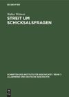 book: Streit um Schicksalsfragen