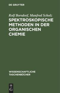 book: Spektroskopische Methoden in der organischen Chemie