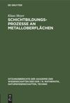 book: Schichtbildungsprozesse an Metalloberflächen