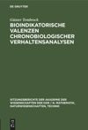 book: Bioindikatorische Valenzen chronobiologischer Verhaltensanalysen