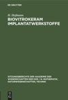 book: Biovitrokeram Implantatwerkstoffe