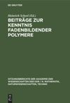 book: Beiträge zur Kenntnis fadenbildender Polymere