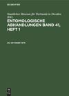 Band 41, Heft 1 20. Oktober 1976