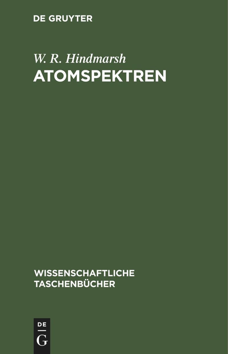 book: Atomspektren
