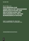 book: Band 1 Allgemeiner Teil. Recht der Schuldverhältnisse I (allgemeiner Teil)