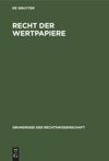 book: Recht der Wertpapiere