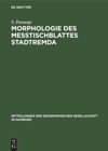 book: Morphologie des Meßtischblattes Stadtremda
