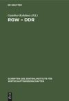 book: RGW – DDR
