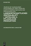 book: Sachregister 1967/2 Januar 1969
