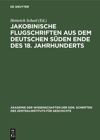 book: Jakobinische Flugschriften aus dem deutschen Süden Ende des 18. Jahrhunderts