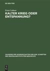 book: Kalter Krieg oder Entspannung?