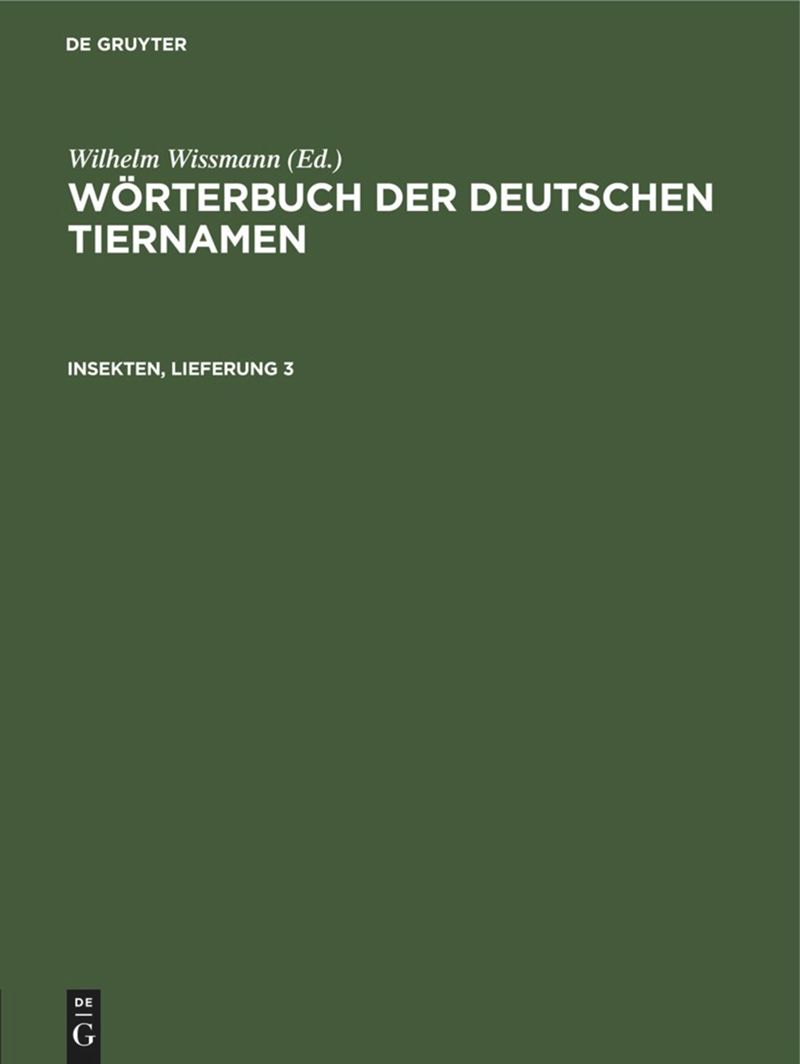 book: Insekten, Lieferung 3