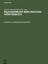 book: Lieferung 4 Aufzieher bis balkendüster