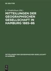 book: Mitteilungen der Geographischen Gesellschaft in Hamburg 1885–86