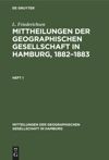 book: Mittheilungen der Geographischen Gesellschaft in Hamburg, 1882–1883