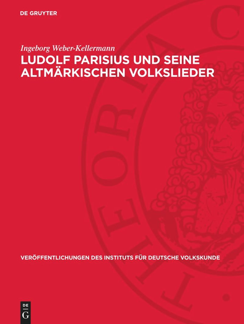 book: Ludolf Parisius und seine altmärkischen Volkslieder