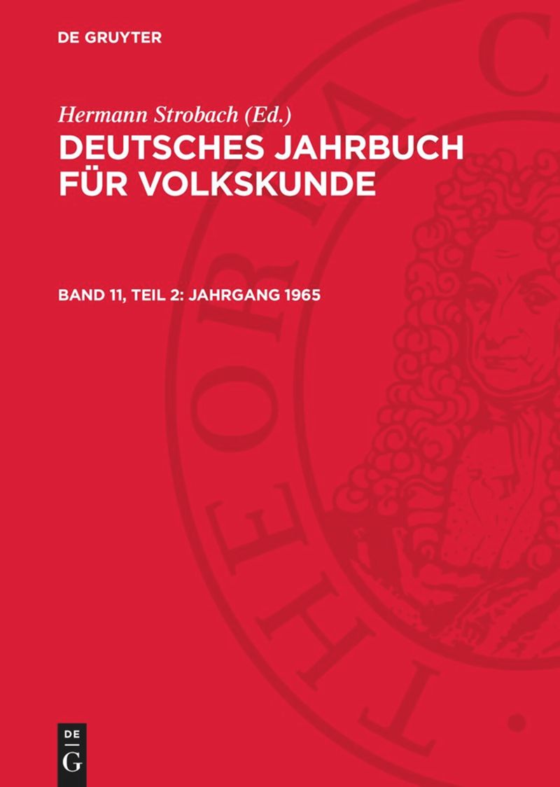 book: Band 11, Teil 2 Jahrgang 1965