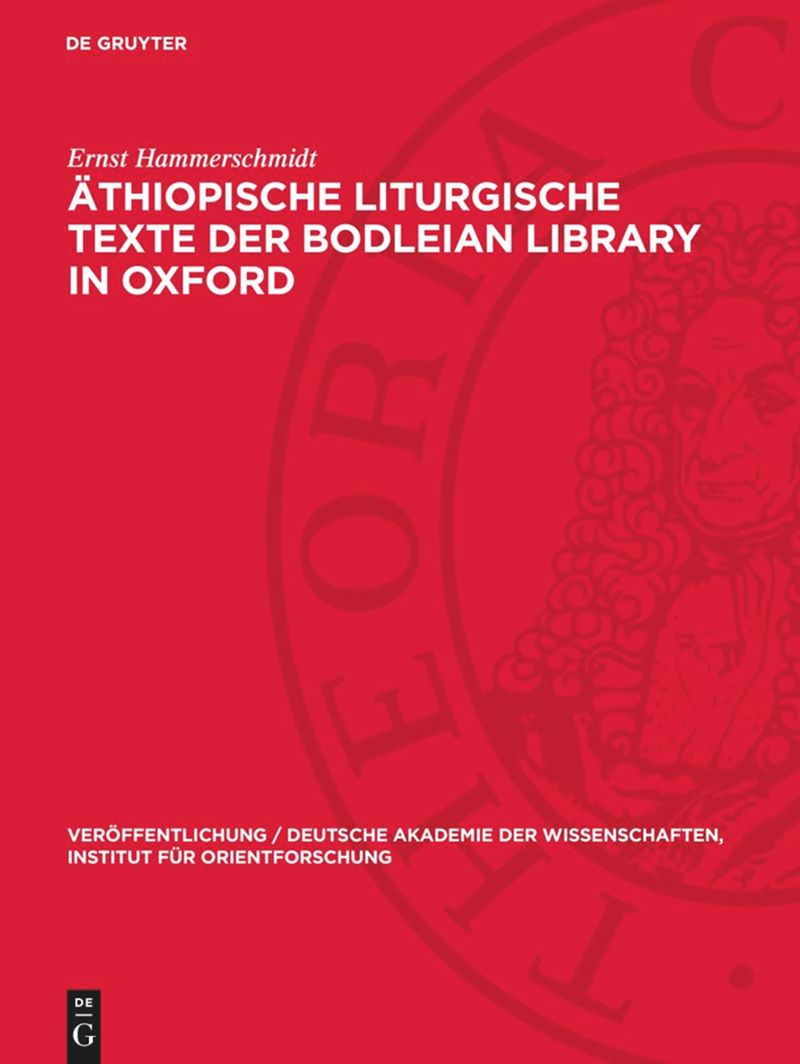 book: Äthiopische liturgische Texte der Bodleian Library in Oxford