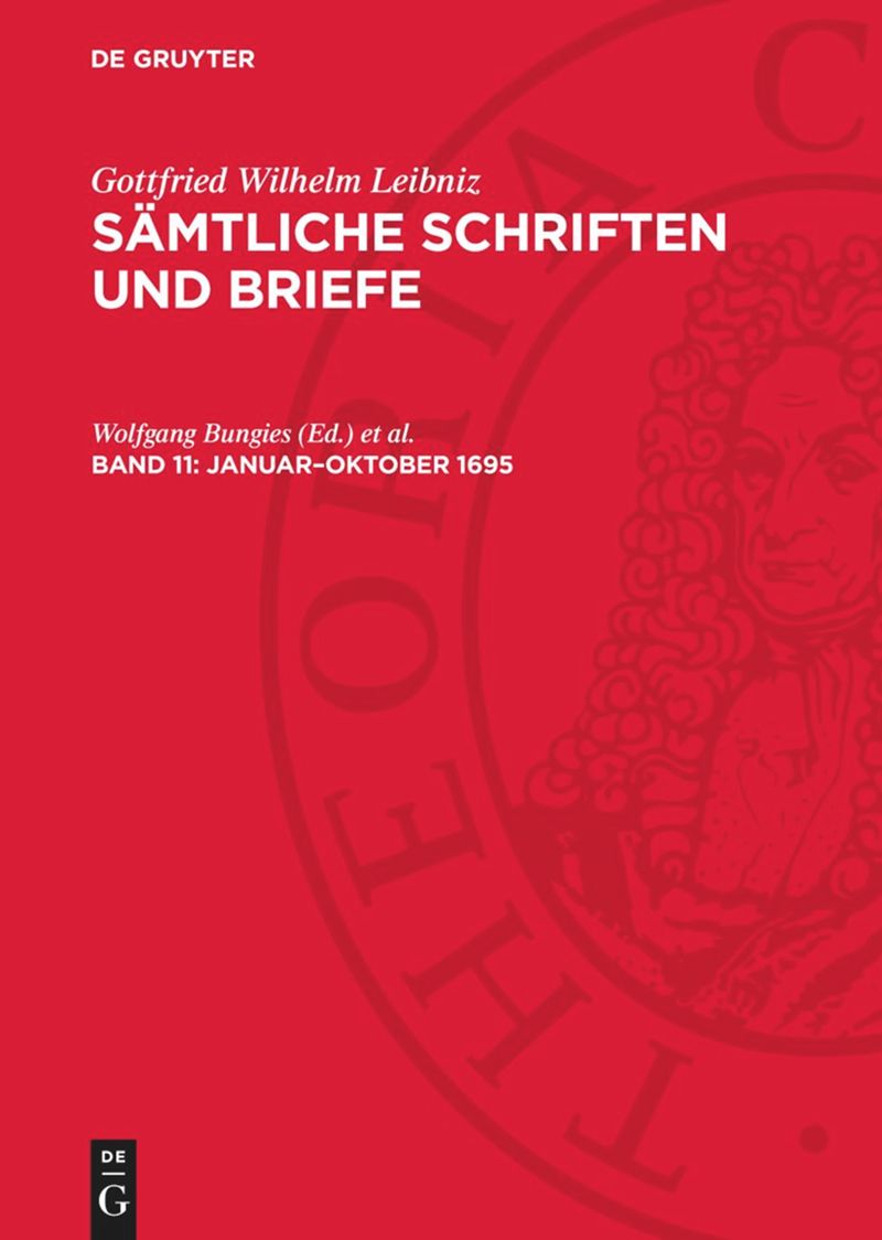 book: Band 11 Januar–Oktober 1695