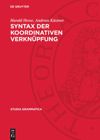 book: Syntax der koordinativen Verknüpfung