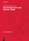 book: Satzstruktur und Genus verbi