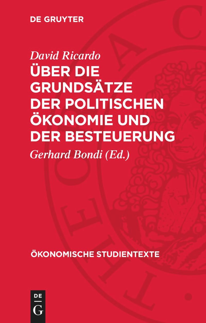 book: Über die Grundsätze der politischen Ökonomie und der Besteuerung