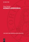 book: Künstlermoral