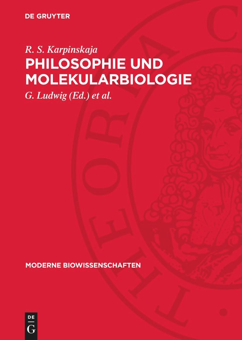 book: Philosophie und Molekularbiologie