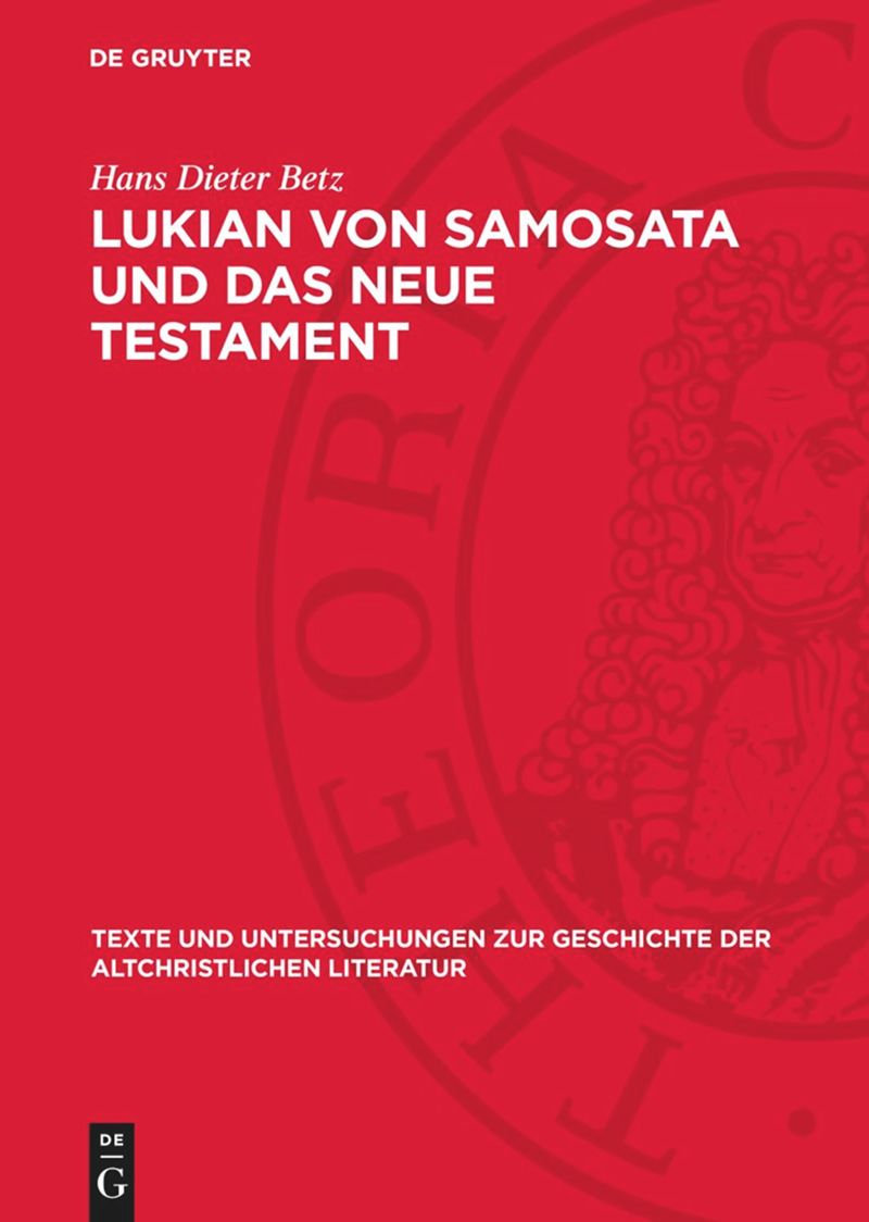 book: Lukian von Samosata und das Neue Testament