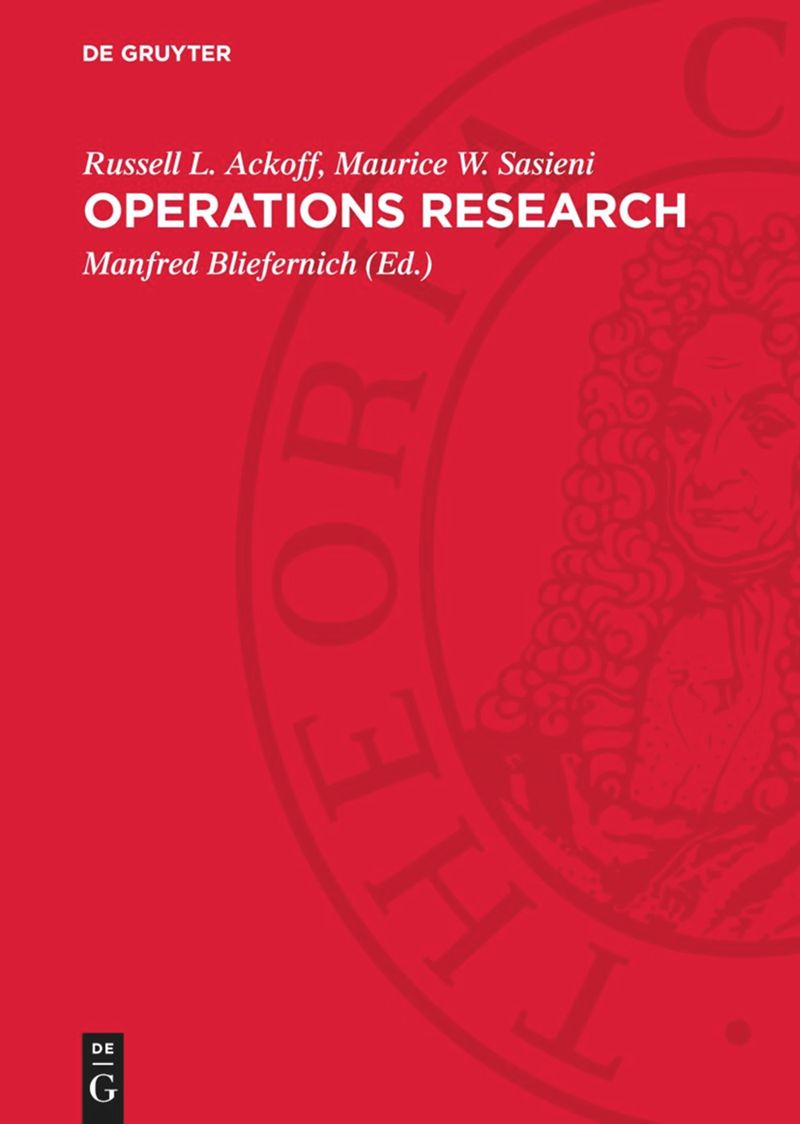 book: Operations research