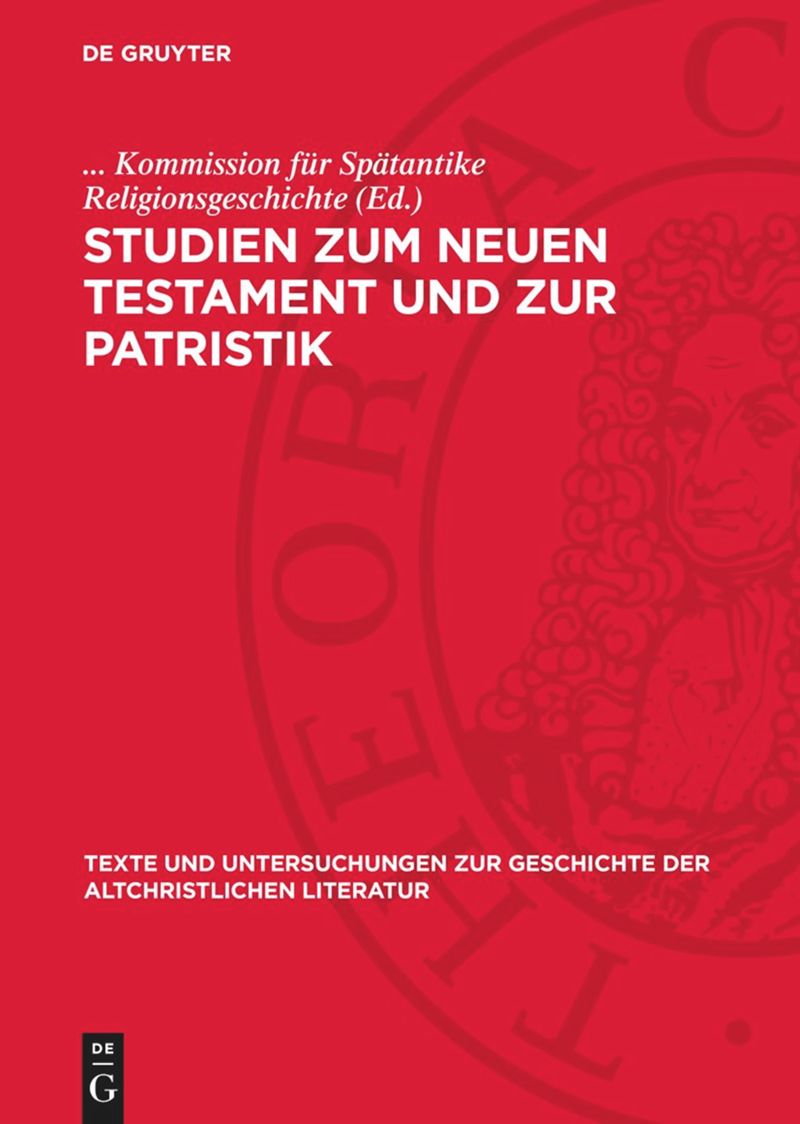 book: Studien zum Neuen Testament und zur Patristik