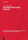book: Die Berliner Krise 1948/49